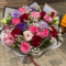 Lisianthus, Roses and white babys breath fillers - Mix flowers