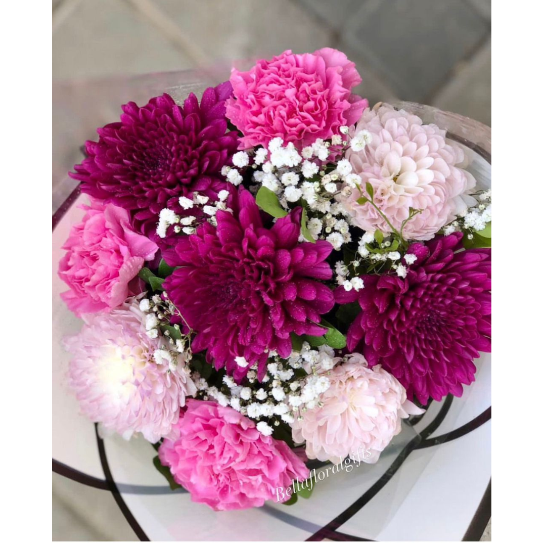 Carnations and chrysanthemums – Mix Bouquet